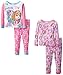 Paw Patrol Little Girls' Team Up Four-Piece Pajama Set