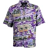 Reyn Spooner Kansas State Wildcats Tropical Scenic College Button-Up Shirt