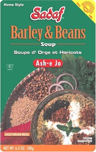 Sadaf Aash-E-Joo, Barley Soup, 6-Ounce Canister (Pack of 4) by SADAF