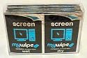 MYWIPE Screen, Laptop, iPad & Keyboard Cleaner - Wet & Dry Wipes x 10 (Screen Cleaning care for Kindle, Tablet, Laptop, Apple iPod, iPhone, Blackberry etc)