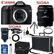 Canon EOS 50D 15.1MP Digital SLR Camera (Body Only) + Sigma 70mm F/2.8 EX DG Macro Lens + Sigma Flash Macro Ring EM-140 DG + Willoughby's Dental/Medical Accessory Package