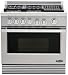 RGU-364GL-N 36 Gas Range with Grill Stainless Steel Natural Gas