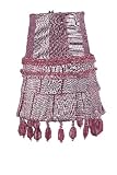 Pink Skirted Sconce Shade