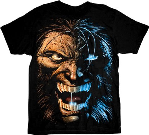  X-Men Wolverine Midnight Snack Black Adult T-shirt Tee