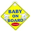 Clippasafe Baby and Child On Board Sign