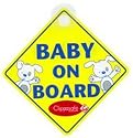 Clippasafe Baby and Child On Board Sign