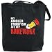Canvas Tote Bag Black 
