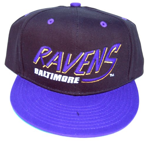 Vintage Baltimore Ravens Flatbill Snapback Cap Hat