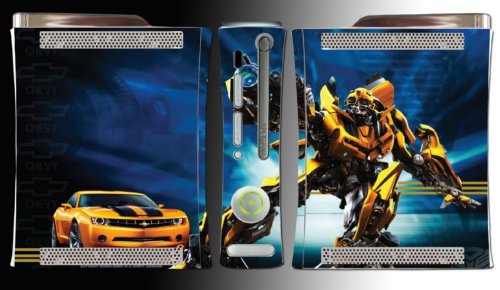  Transformers Bumblebee Camaro SS Vinyl Decal Skin Protector Cover #14 for Microsoft Xbox 360