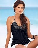 Beaded halter top