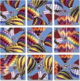 Hot Air Balloons Scramble Squares Puzzle 9pc