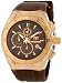 TechnoMarine Women's 111011 Cruise Original Star Chronograph Chocolate Silicone Watch