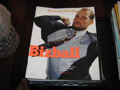 The New York Times Magazine (John Smoltz...Atlanta Braves , BIZBALL , Murdochs , Disney , AN ALL-SPORTS ISSUE, October 18 , 1998)