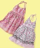 Bonnie Jean Little Girl Printed Halter Dress