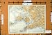 1909 MAP ITALY NAPOLI CAPRI ISCHIA VESUVIO CASERTA