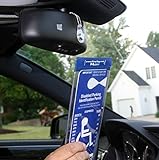 MirorTag Charm by JL Safety- A Novel Way to Protect, Display & Put Away a Handicapped Parking Placard. This Handicap Placard Holder comes with a detachable strong Magnet Charm that will never melt or bend or break in the sun. MAGNETICALLY snap On & Off your placard to a Magnet Charm you mount behind your rearview mirror once. Full protection, and ON and OFF in a snap. Maximum Tag size is 4.125" W by 10" L. Fits all mirror posts. Made in USA