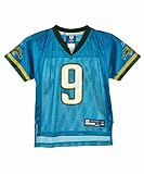 Reebok Jacksonville Jaguars David Garrard #9 Mesh Jersey (Sizes 4 - 7) - aqua, 5/6