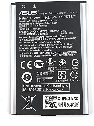 2400mAh C11P1428 Battery Replacement For ASUS Zenfone 2 Laser ZE500KL ZE500KG