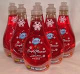 Dawn Simple Pleasures Ultra Concentrated Dish Wash Liquid, Limited Edition Apple & Spice, 6 Bottles