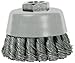 Century Drill & Tool 76023 Knotted Wire Angle Grinder Cup Brush, 3