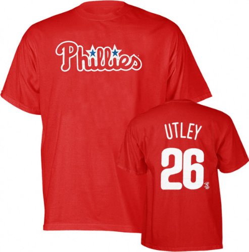 Buy Chase Utley Philadelphia Phillies Name and Number T-Shirt