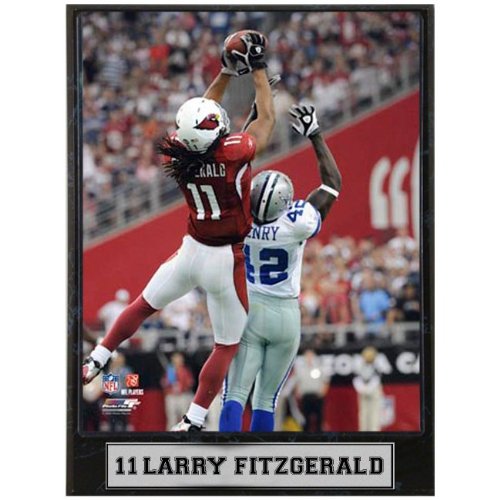 Encore Select 510-FBAZ11 Arizona Cardinals Larry Fitzgerald 9x12 Plaque