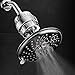 HOTEL SPA - Shower Head High Pressure with Shower Filter - 6 Inch Rain Shower Head - Multi-Blend, Showerhead Filter for Hard Water, 6 Setting, Ultra-Luxury, Showerspa (Chrome)