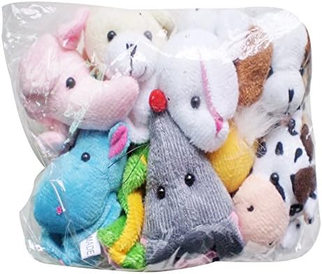 Surker 10 Pcs Lovely Mini Animal Finger Even, Storytelling, Good Toys, Hand Puppet for Baby's Gift HA00013
