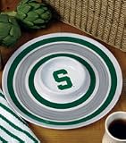 14 Michigan State Spartans Melamine Chip and Dip Serving Tray