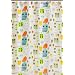 Creative Bath Products Inc. S1070MULT Give A Hoot Shower Curtain, Multicolored