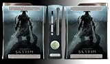 Skyrim The Elder Scrolls V Dragon Warrior Nord Game Vinyl Decal Skin Protector Cover for Microsoft Xbox 360