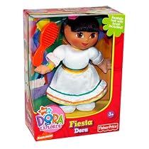 Fisher Price Dora The Explorer Everyday Doll Fiesta New