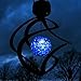 Solar Powered 7 Colors Changing Wind Chime Courtyard Hanging Moving Rotating LED Light