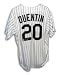 Carlos Quentin Autographed/Hand Signed Chicago White Sox White Majestic Jersey