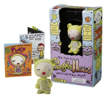 Gus Fink's Pinko Boogily Heads Series 1 Bobble Head Art Toy-image