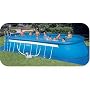 Ellipse 28' x 12' x 48" Oval Above Ground Swimming Pool + Chlorinator