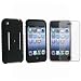 iPhone 1st Gen (NOT for iPhone 3G) Silicone Case w/ Screen Protector (Black)
