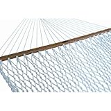 Hatteras P-13 Large White Polyester Rope Hammock