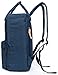 Leaper Extra Lightweight Casual Backpack Cool Travel Daypack Laptop Bag (Dark Blue)