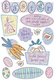 Karen Foster Design Acid and Lignin Free Scrapbooking Sticker Sheet, Easter Hunt