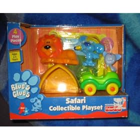 Blues Clues Blue's SAFARI Collectible Playset by