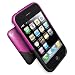 iFrogz iPhone 3G and 3GS Soft Touch Crystal Case Luxe - Pink/Black