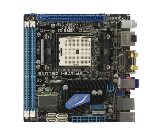 Asus F1A75-I DELUXE  FM1 A75 SATA 6Gb/s USB 3.0 AMD A75 Mini ITX DDR3 1600 Motherboards