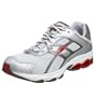 Avia Men's A5662MSHR Running Shoe,Grey/White/Red,7 M