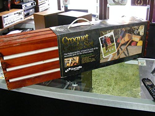 Sportcraft Gamelife Croquet Game Set - Highest Quality - In Wood Case