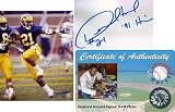 Desmond Howard Signed Michigan Heisman Pose Action 16x20 Photo w/Heisman'91