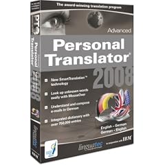 Personal Translator 2008 Advanced English - German [Import]