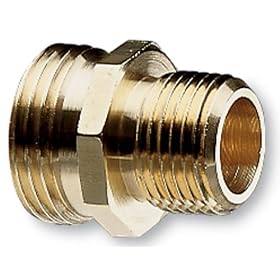 Nelson Industrial Brass Pipe and Hose Fitting for Female 1 2-Inch NPT to Female Hose,... by Nelson