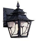 Pagoda Collection 11 1/8 High Outdoor Wall Light