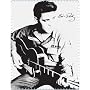 CharacterWorld Elvis Army Guitar Fleece Blanket